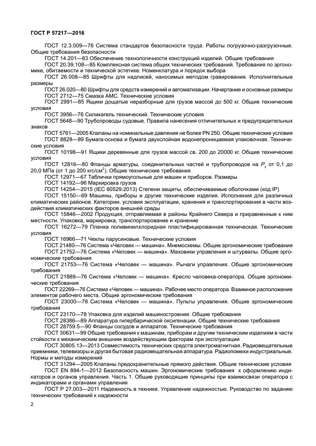 ГОСТ Р 57217-2016