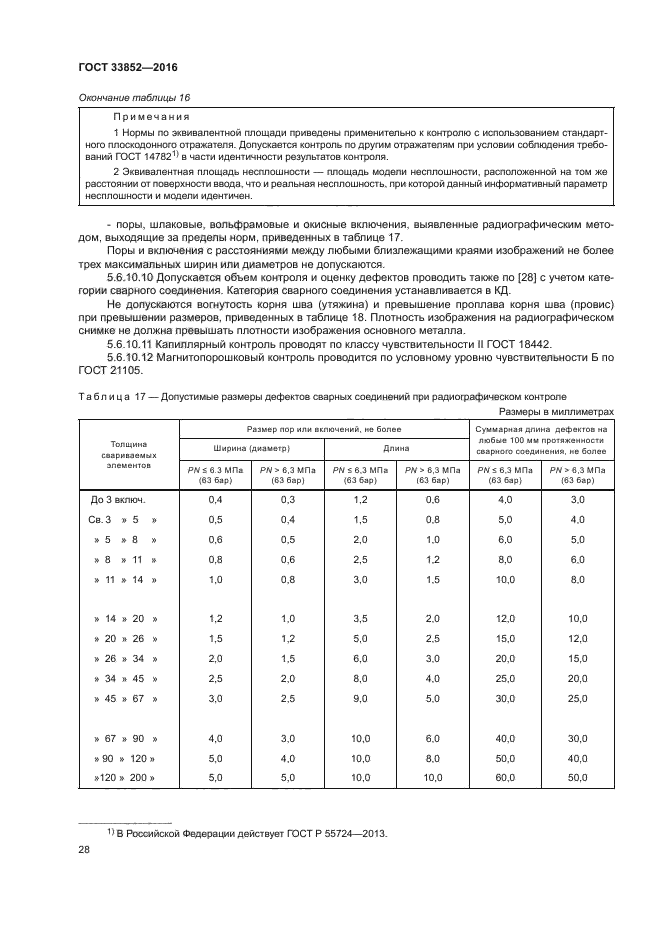 ГОСТ 33852-2016