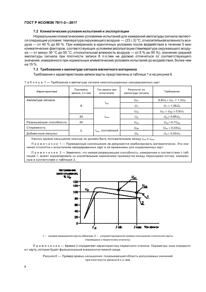 ГОСТ Р ИСО/МЭК 7811-2-2017