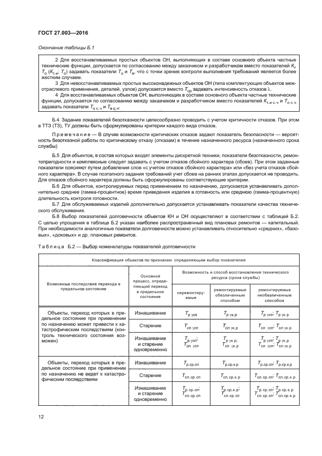 ГОСТ 27.003-2016