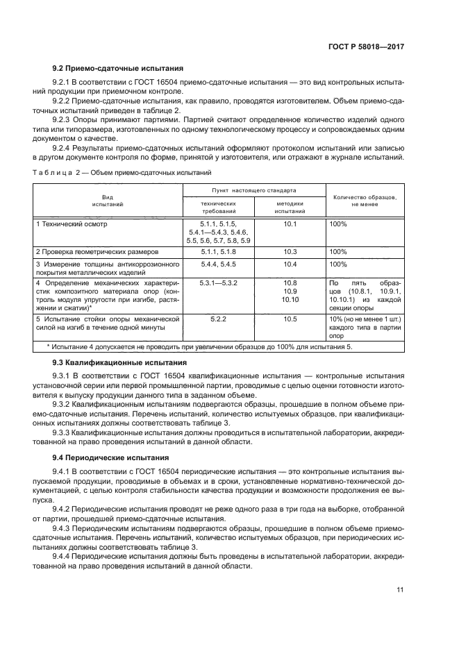 ГОСТ Р 58018-2017