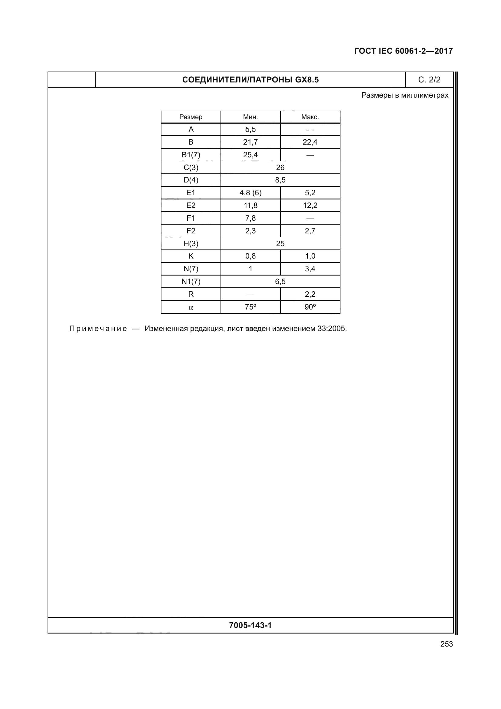 ГОСТ IEC 60061-2-2017