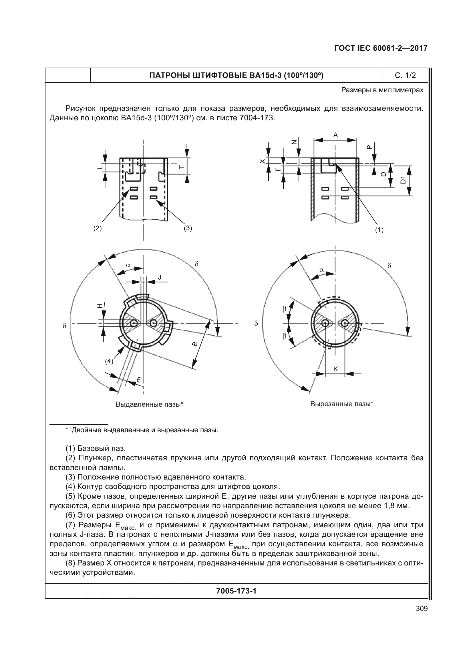 ГОСТ IEC 60061-2-2017