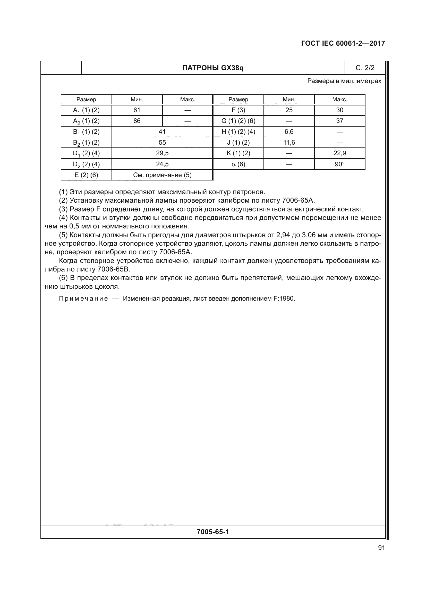 ГОСТ IEC 60061-2-2017