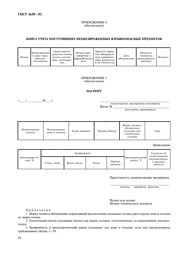 ГОСТ 1639-93