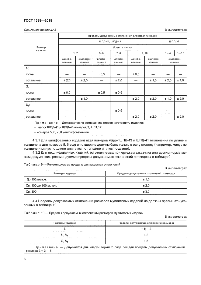 ГОСТ 1598-2018