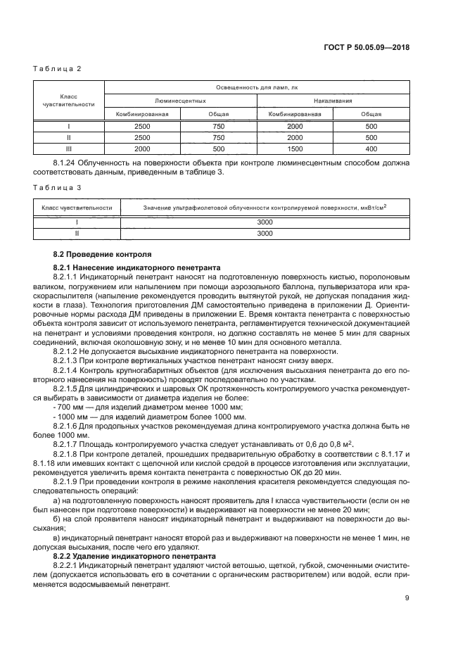 ГОСТ Р 50.05.09-2018