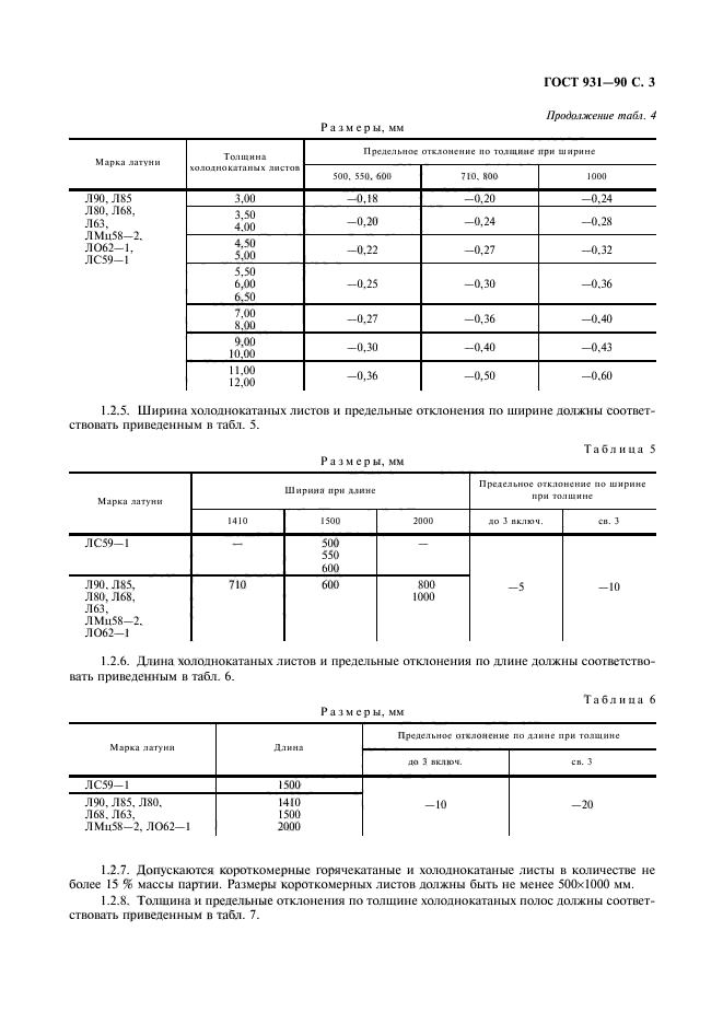 ГОСТ 931-90