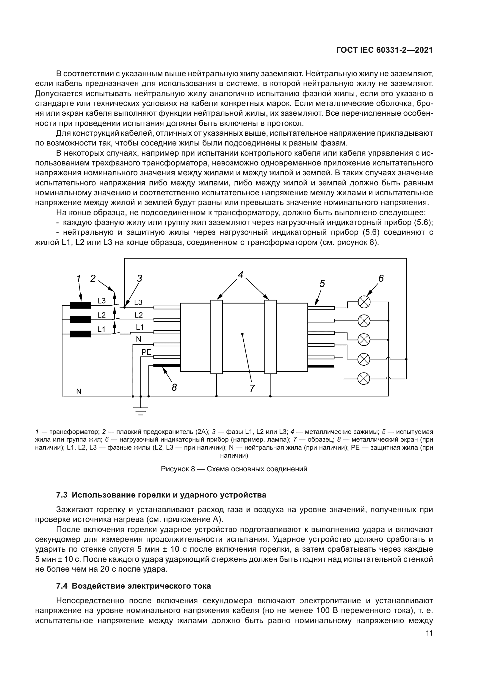 ГОСТ IEC 60331-2-2021