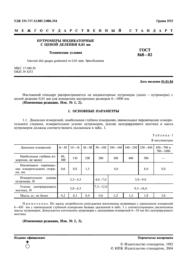 ГОСТ 868-82