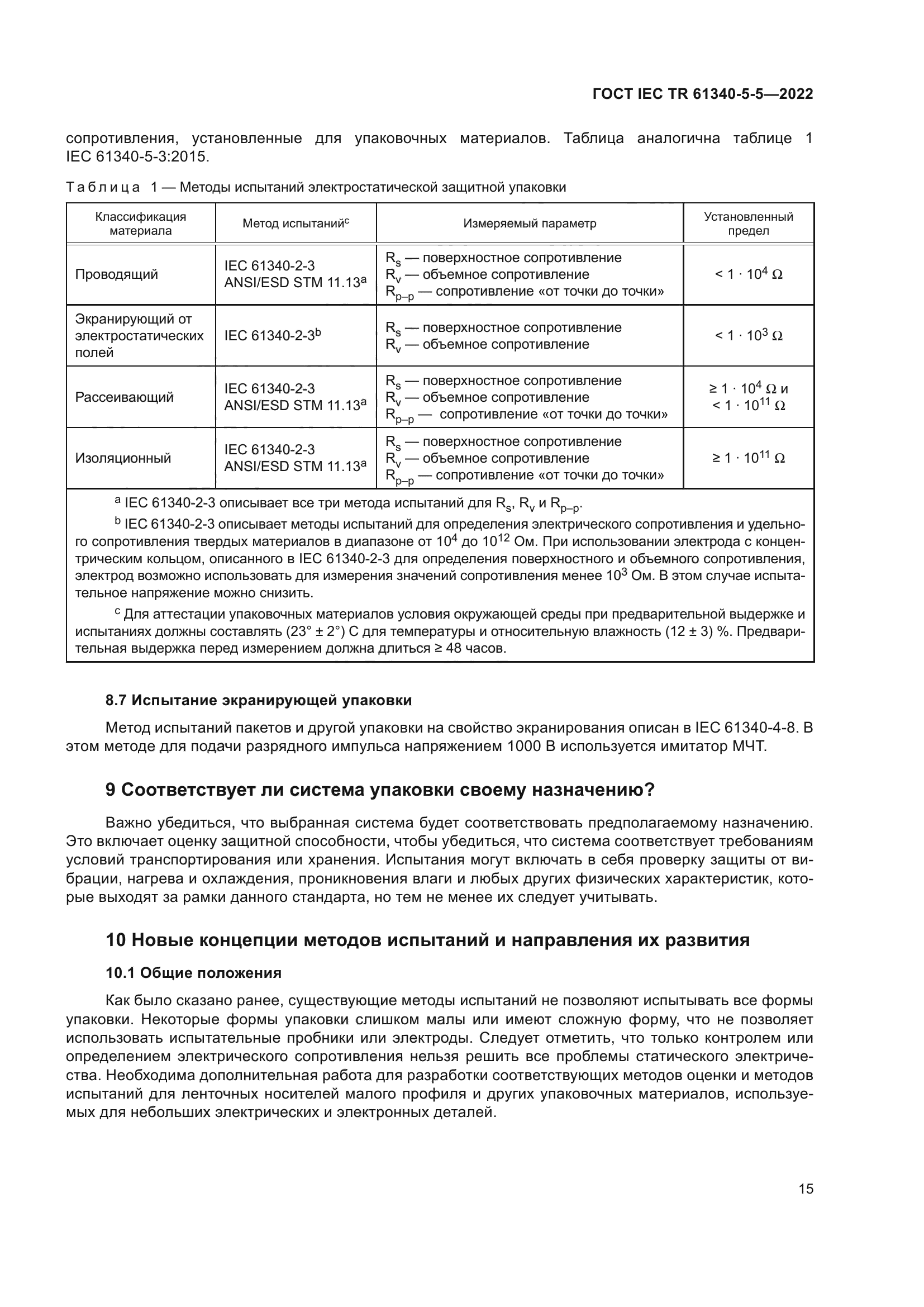 ГОСТ IEC TR 61340-5-5-2022