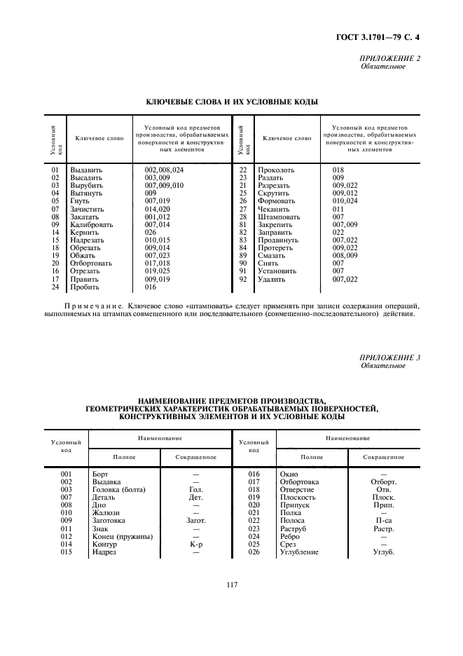 ГОСТ 3.1701-79