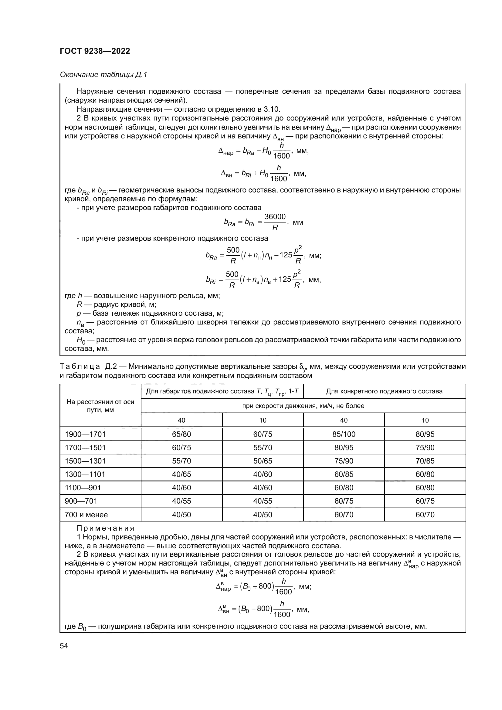 ГОСТ 9238-2022