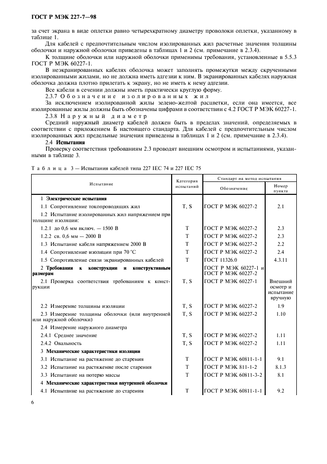 ГОСТ Р МЭК 227-7-98