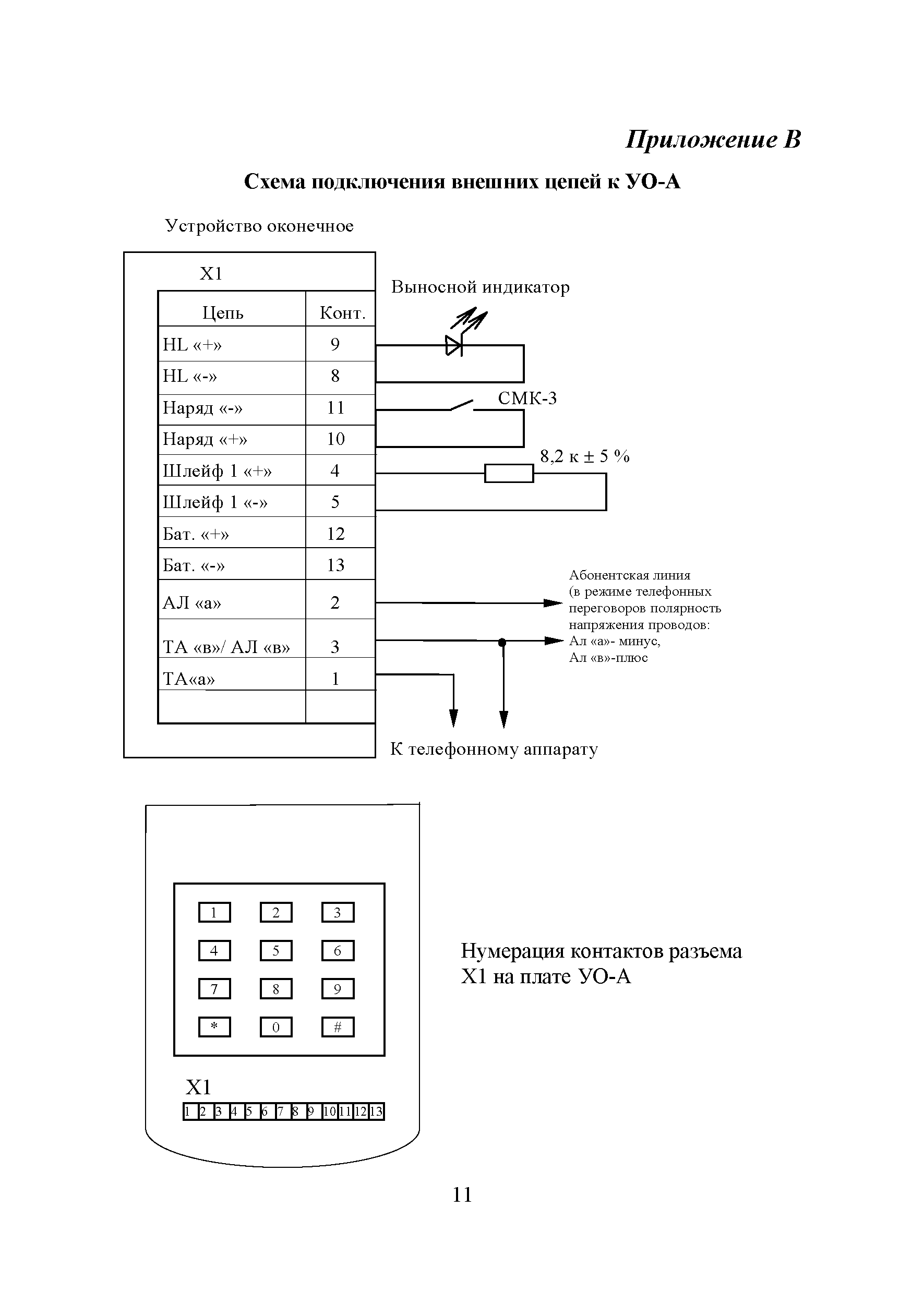 Фобос 3 схема подключения