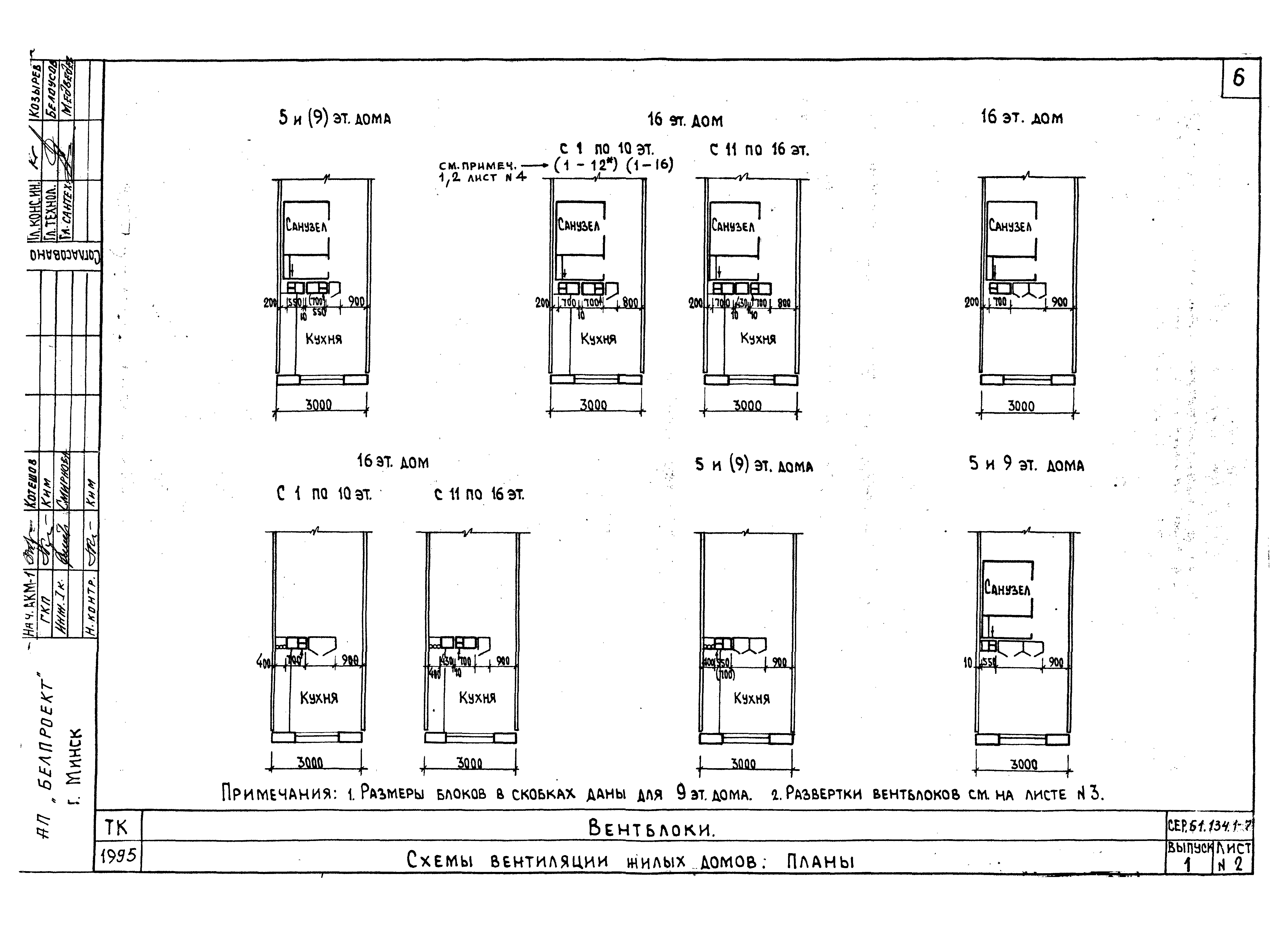 Скачать Серия Б1.134.1-7 Выпуск 1. Для зданий до 16 этажей с различными  конструктивными схемами