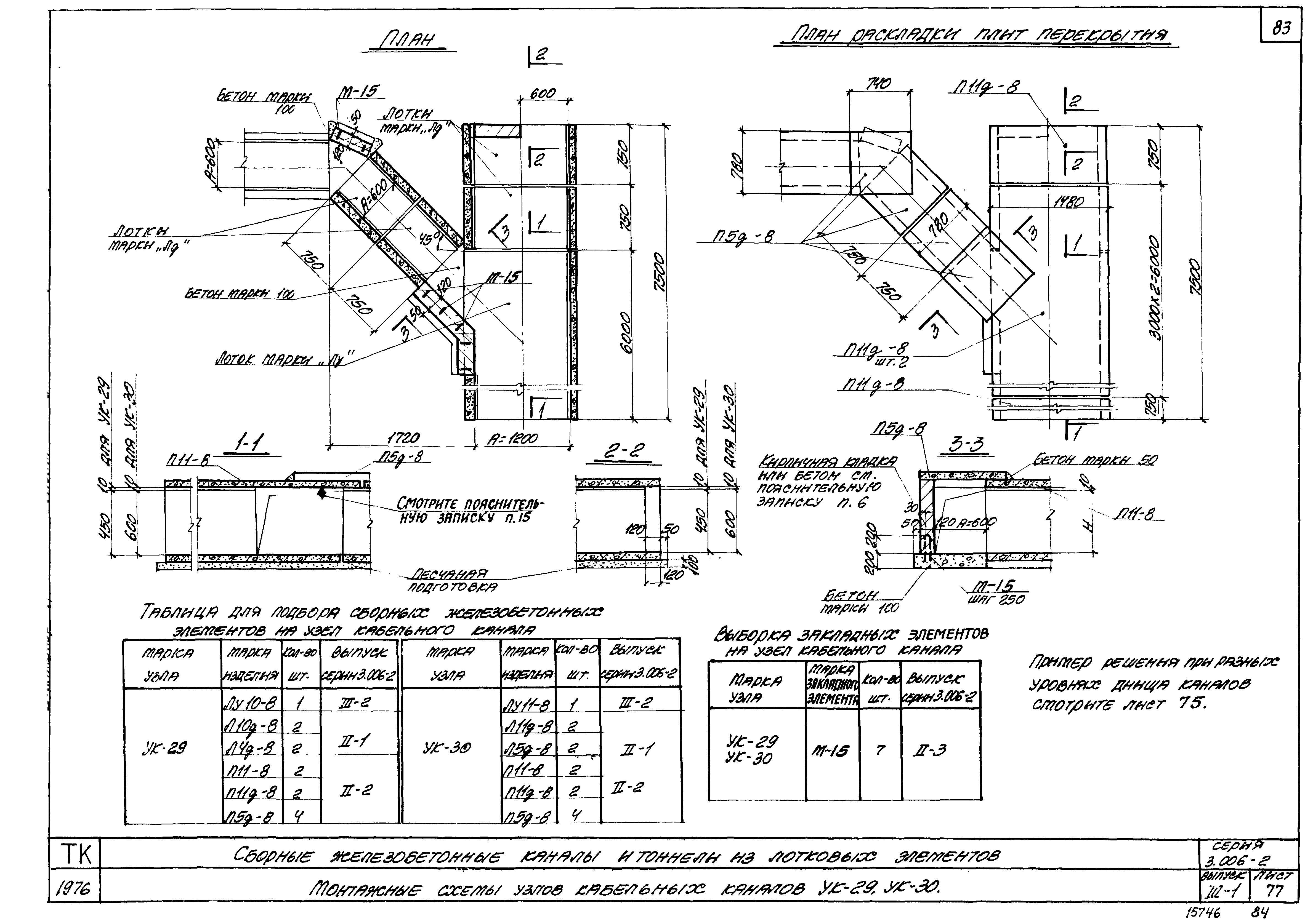 Скачать Серия 3.006-2 Выпуск III-1. Рабочие чертежи узлов трасс