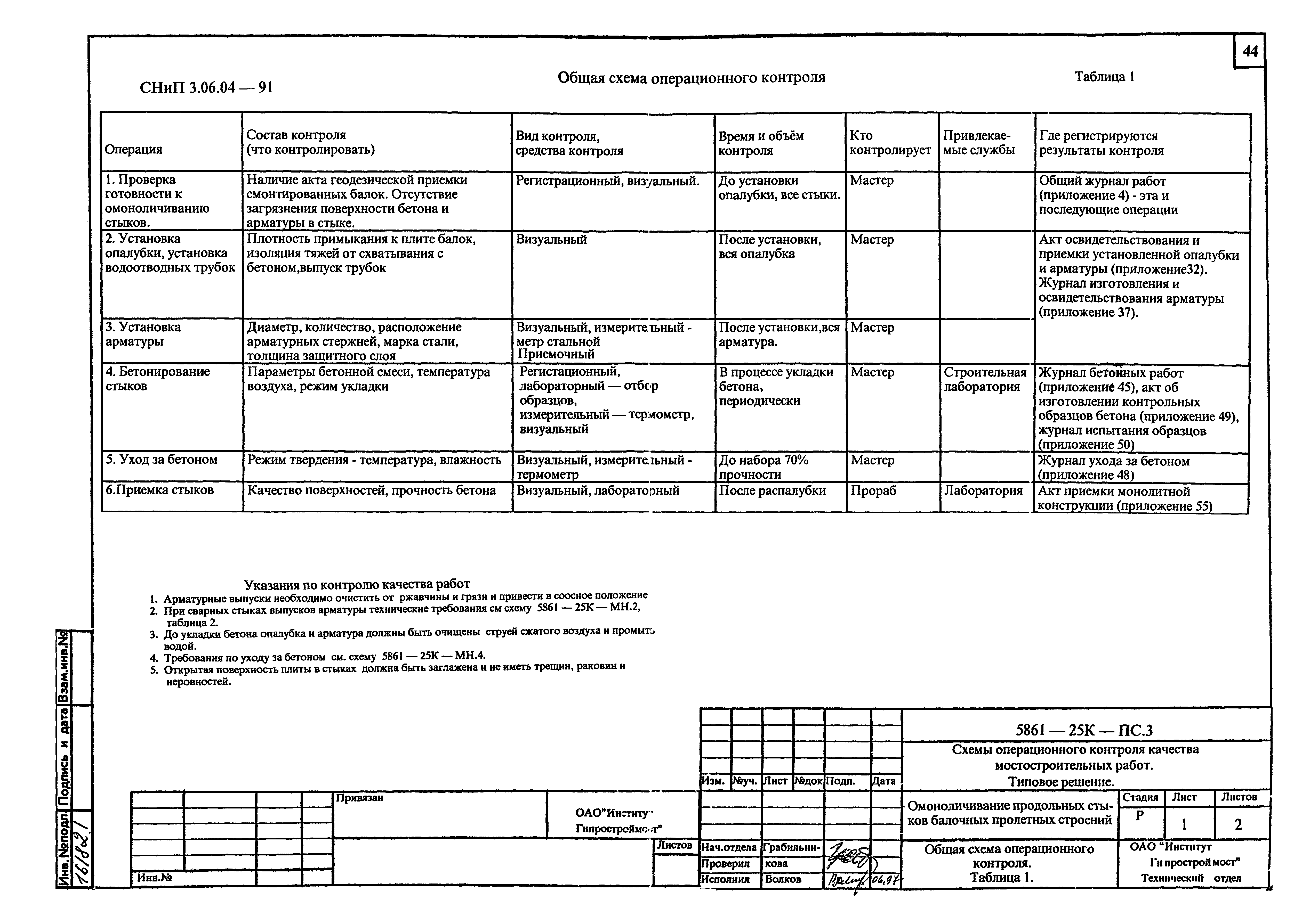 Журнал операционного контроля качества строительно монтажных работ образец заполнения