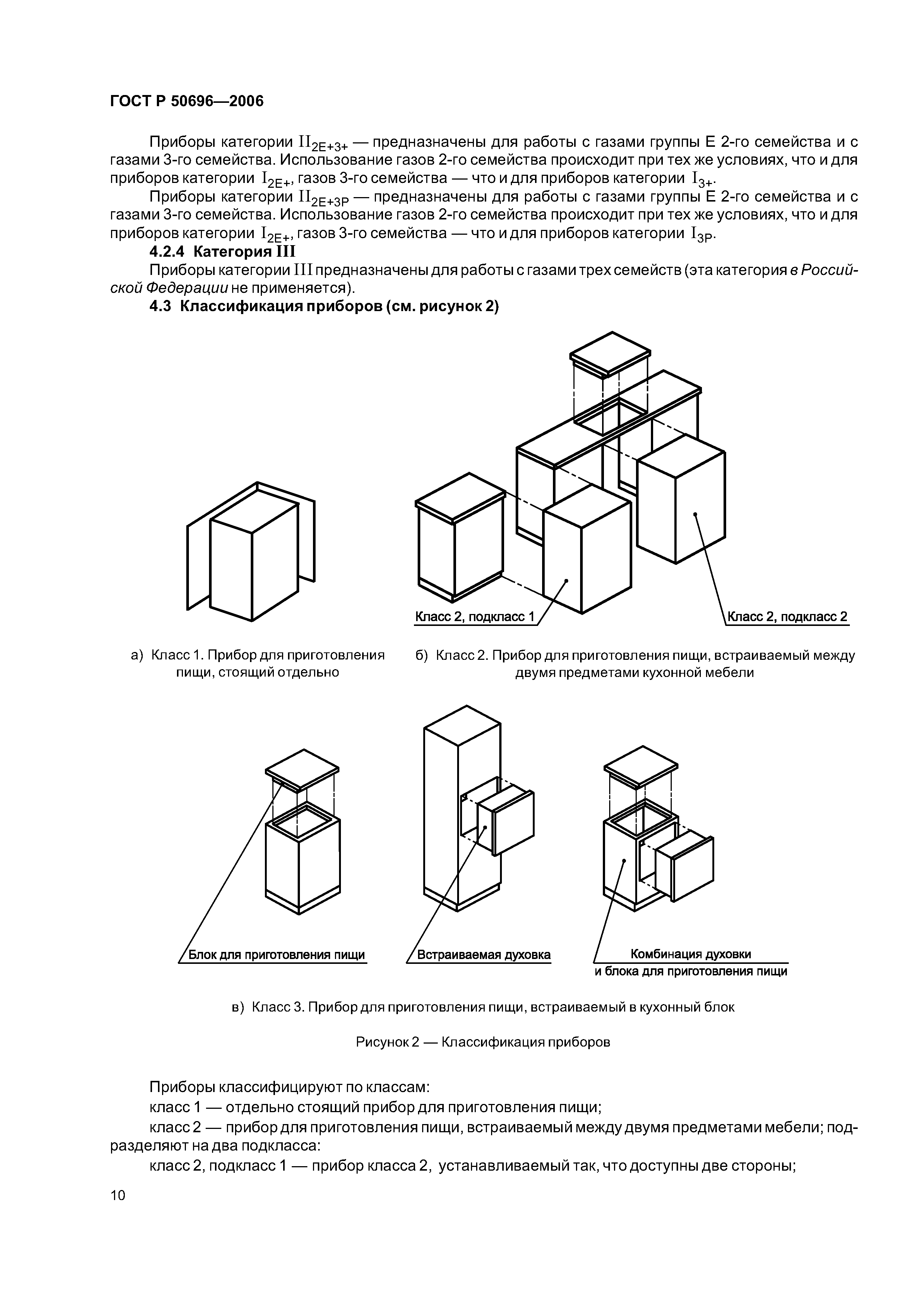 Скачать ГОСТ Р 50696-2006 Приборы Газовые Бытовые Для.