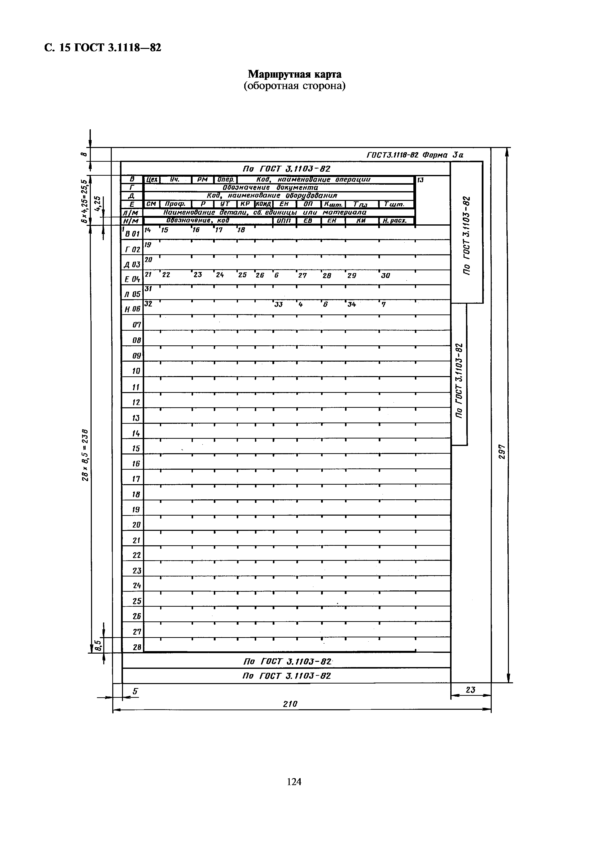 Гост 3 маршрутная карта